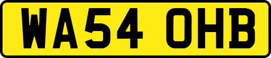 WA54OHB
