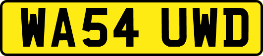 WA54UWD