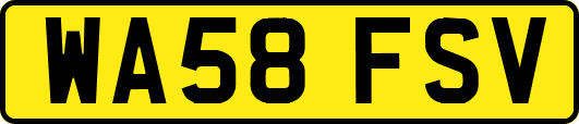 WA58FSV