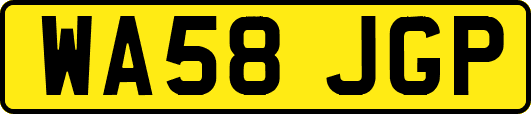 WA58JGP