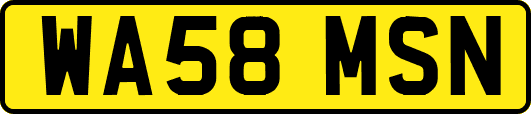 WA58MSN