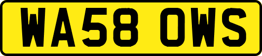 WA58OWS