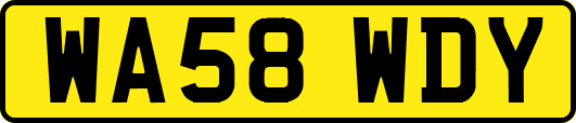 WA58WDY