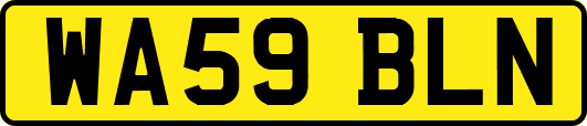 WA59BLN