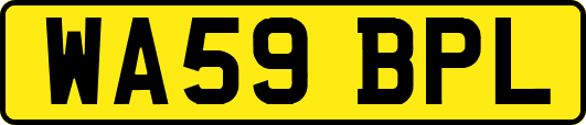 WA59BPL