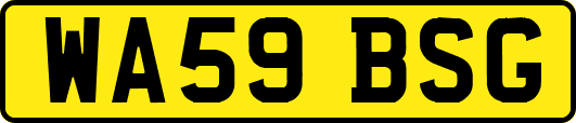 WA59BSG