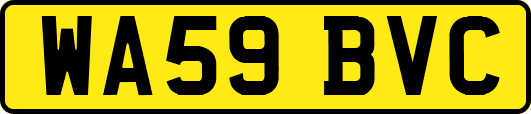 WA59BVC