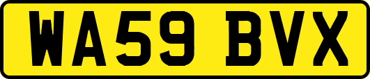 WA59BVX