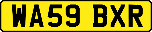 WA59BXR
