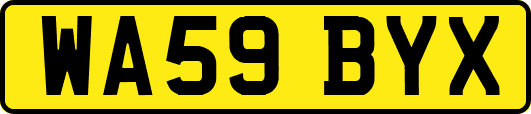 WA59BYX