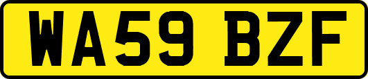 WA59BZF