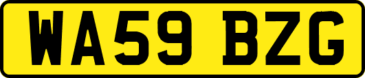 WA59BZG