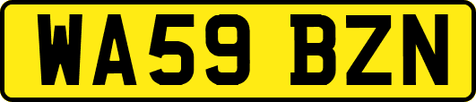 WA59BZN