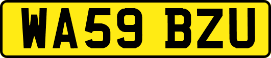 WA59BZU