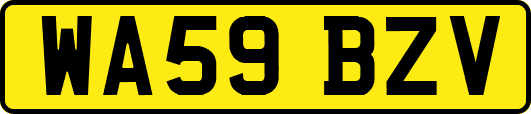 WA59BZV