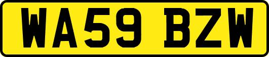 WA59BZW