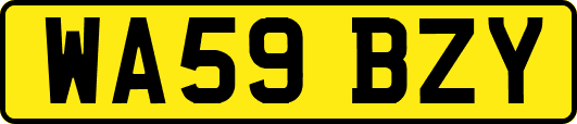 WA59BZY