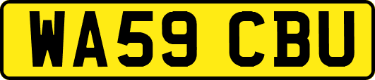 WA59CBU