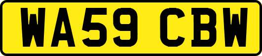 WA59CBW