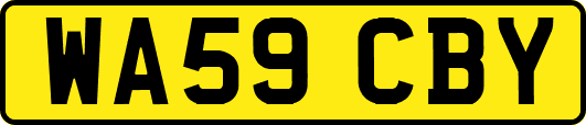 WA59CBY