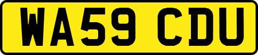 WA59CDU