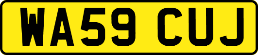 WA59CUJ