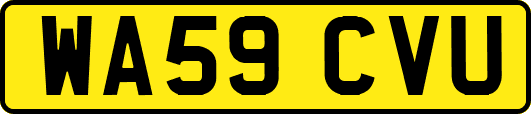 WA59CVU