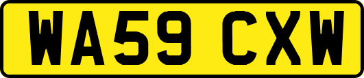 WA59CXW