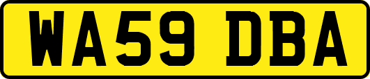 WA59DBA