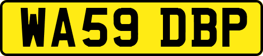 WA59DBP