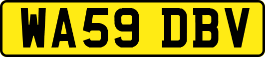 WA59DBV