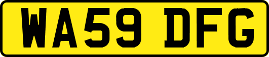 WA59DFG