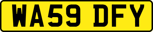 WA59DFY