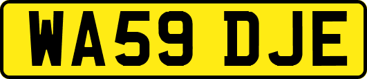 WA59DJE