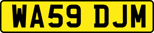WA59DJM