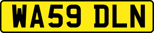 WA59DLN