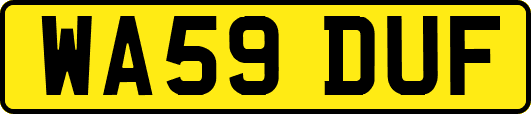 WA59DUF