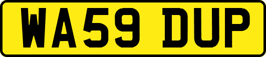 WA59DUP