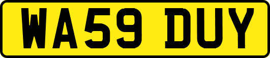 WA59DUY