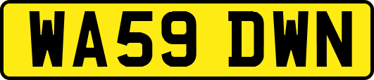 WA59DWN
