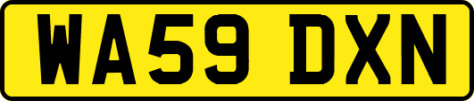 WA59DXN