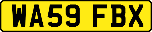 WA59FBX