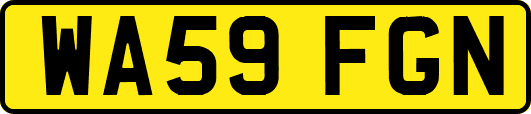 WA59FGN