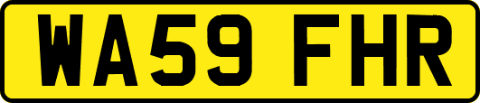 WA59FHR