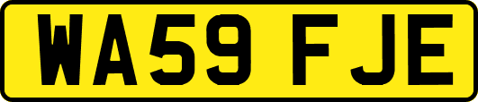 WA59FJE
