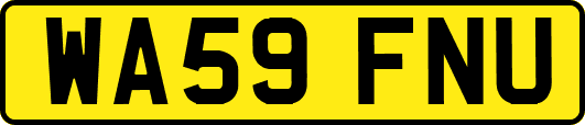 WA59FNU