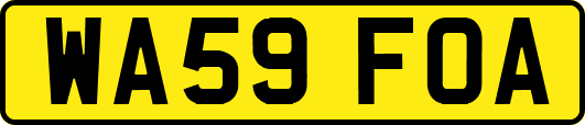 WA59FOA
