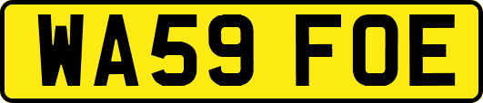 WA59FOE