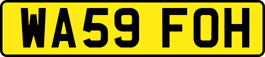 WA59FOH