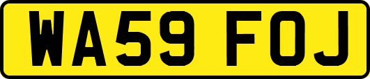 WA59FOJ
